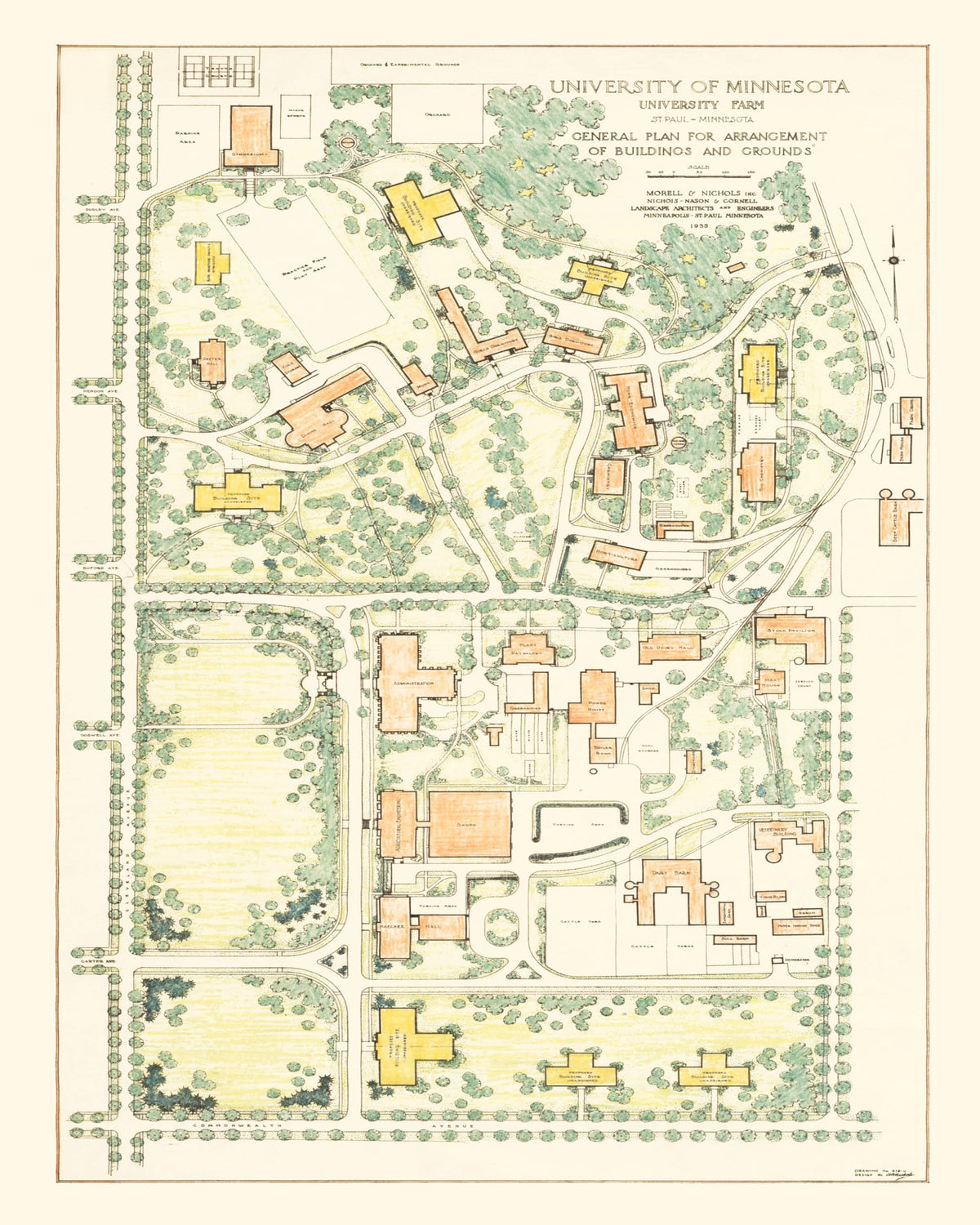 Preview of University of Minnesota Farm Map 1935