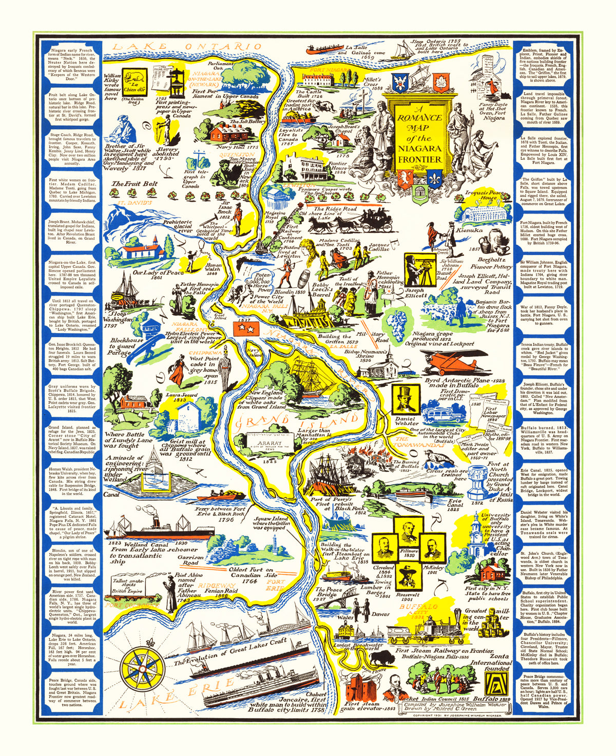 Preview of Vintage Map of Denison University, 1938