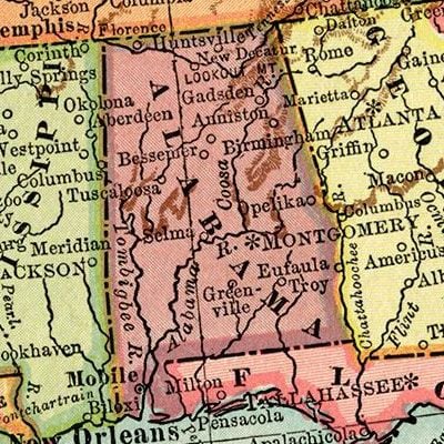 Alabama Maps