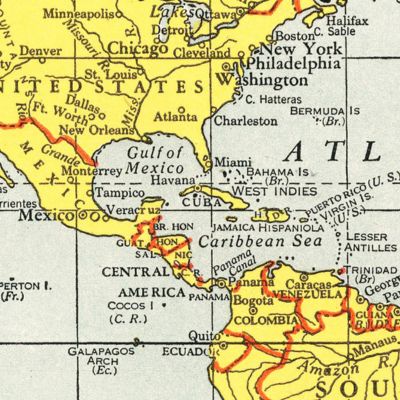 Vintage Havana Maps