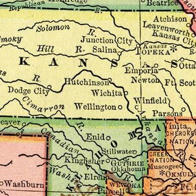Vintage Kansas City Maps