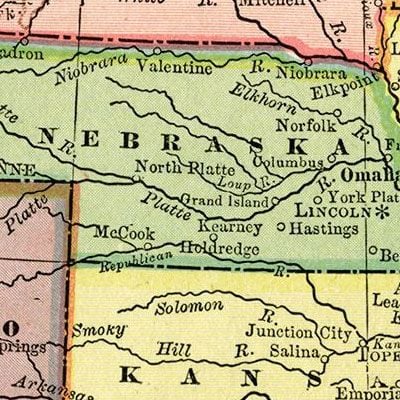 Nebraska Maps