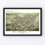 Montrose Vintage Map 1890