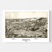 map of Moosic