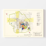 map of Raleigh - Dur