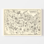 map of United States