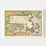 map of Massachusetts