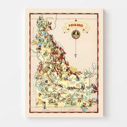 map of Idaho