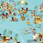 old Hawaii map