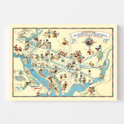 map of Washington DC