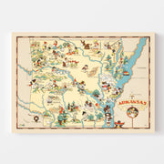 map of Arkansas