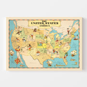 map of United States