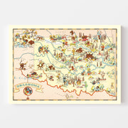 map of Oklahoma