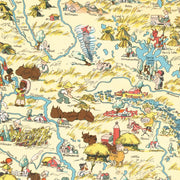 old North Dakota map