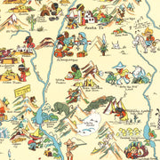 old New Mexico map
