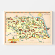 map of Nebraska