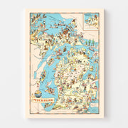 map of Michigan