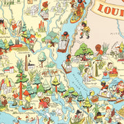 old Louisiana map