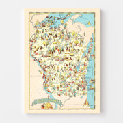 map of Wisconsin