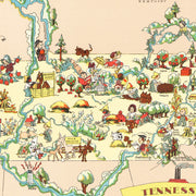 old Tennessee map