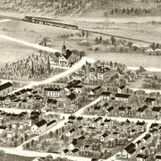 old Newmanstown map