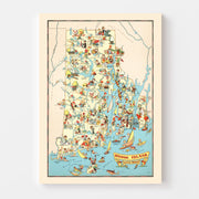 map of Rhode Island