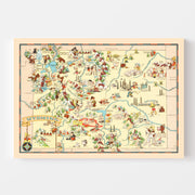 map of Wyoming