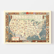 map of United States