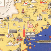 old Veneto Italy map