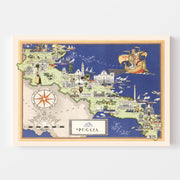 map of Puglia Italy