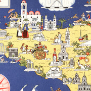 old Sicily Italy map
