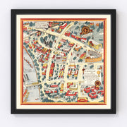 University of Minnesota Vintage Map 1940