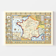 map of France