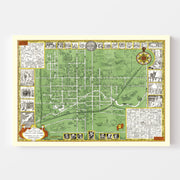 map of Oberlin Colle