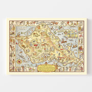 map of Oahu