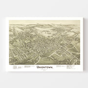 map of Uniontown