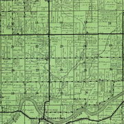 old White River map