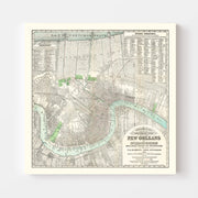 map of New Orleans