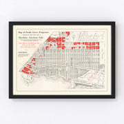 Pacific Grove Vintage Map 1919