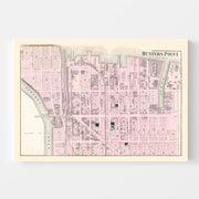 map of Hunters Point