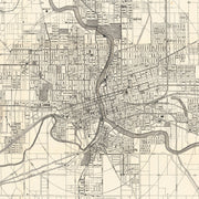 old Des Moines map