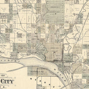 old Sioux City map