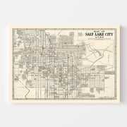 map of Salt Lake Cit