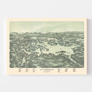 map of Lake Winnipes