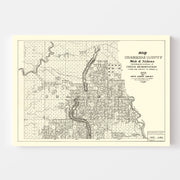 map of Chambers Coun