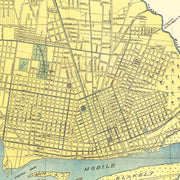 old Mobile map