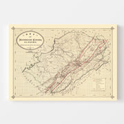 map of Jefferson Cou
