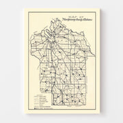 map of Montgomery Co