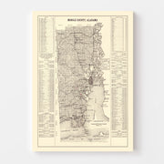 map of Mobile County