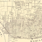 old Mobile map